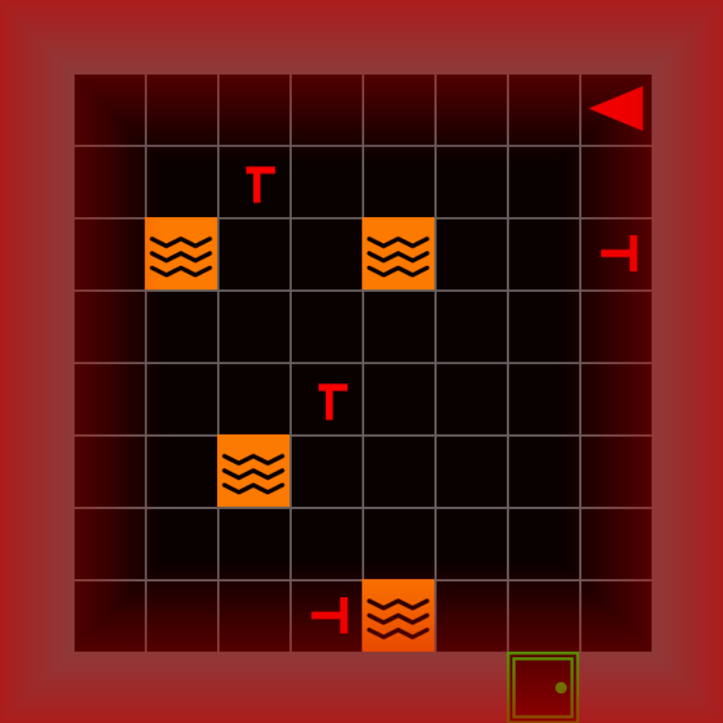 A strong red edge: the tuned decoy flash.
